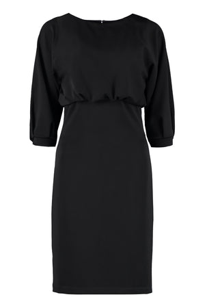 Stretch viscose dress-0